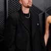 68th Grammy Awards Justin Bieber Oversized Black Blazer