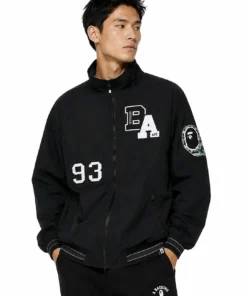 A Bathing Ape Loose Fit Patchwork Light Jacket