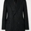 American Idol S24 Lionel Richie Black Striped blazer