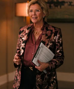 Annette Bening Dutton Ranch S01 Floral Blazer