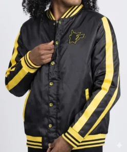 Black Pikachu Pokemon Jacket