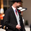 Buckingham Palace Prince William Black Coat