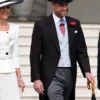 Buckingham Palace Prince William Black Coat