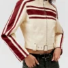 Camille Hyde All American Homecoming S3 Moto Leather Jacket