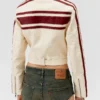 Camille Hyde All American Homecoming S3 Moto Leather Jacket
