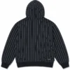 Devils Logo Striped Supreme Hooded Jacket
