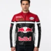 Red Bull Motorcycle Leather Jacket