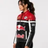 Red Bull Motorcycle Leather Jacket