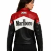 Marlboro Leather Biker Jacket