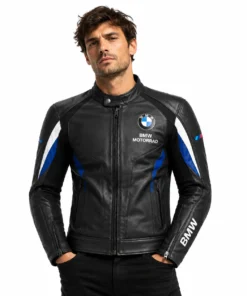 Black BMW Leather Jacket