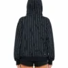 Devils Logo Striped Supreme Hooded Jacket