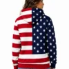 Independence Day USA Flag Hoodie