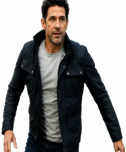 Jack Ryan 2026 Ghost War Black Jacket
