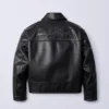 Jung Kook Black Leather Jacket