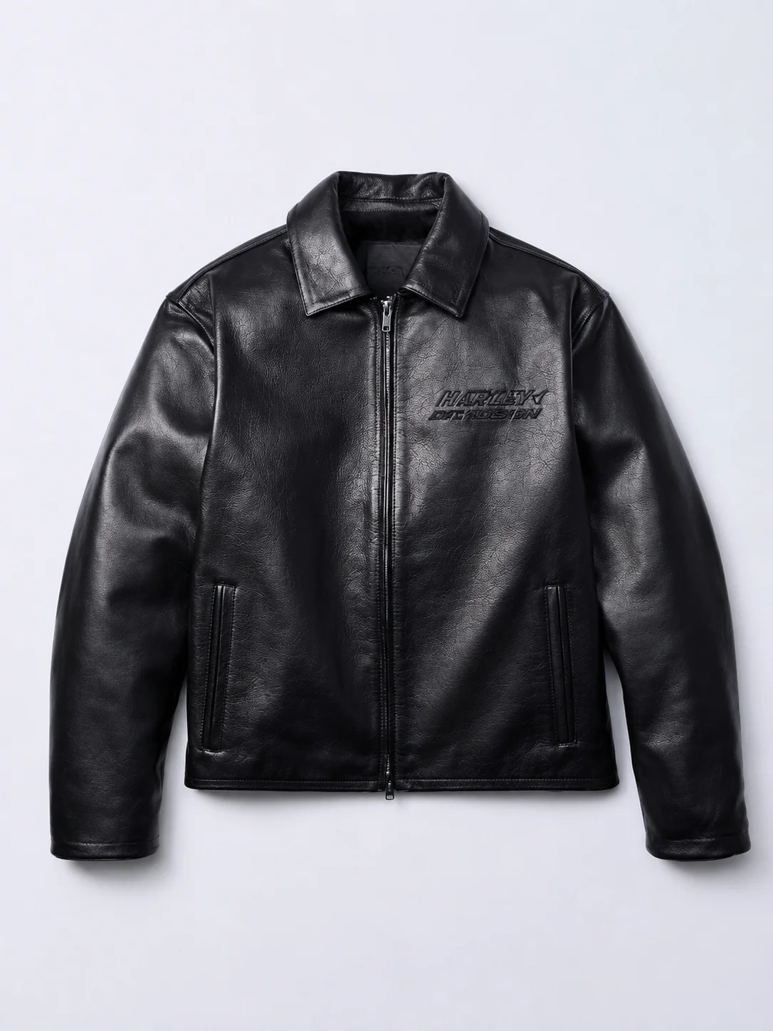 Jung Kook Black Leather Jacket