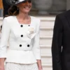 Kate Middleton Buckingham Palace White Jacket