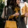Leighton Meester Gossip Girl S05 Green Sherlock Cape