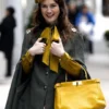 Leighton Meester Gossip Girl S05 Green Sherlock Cape