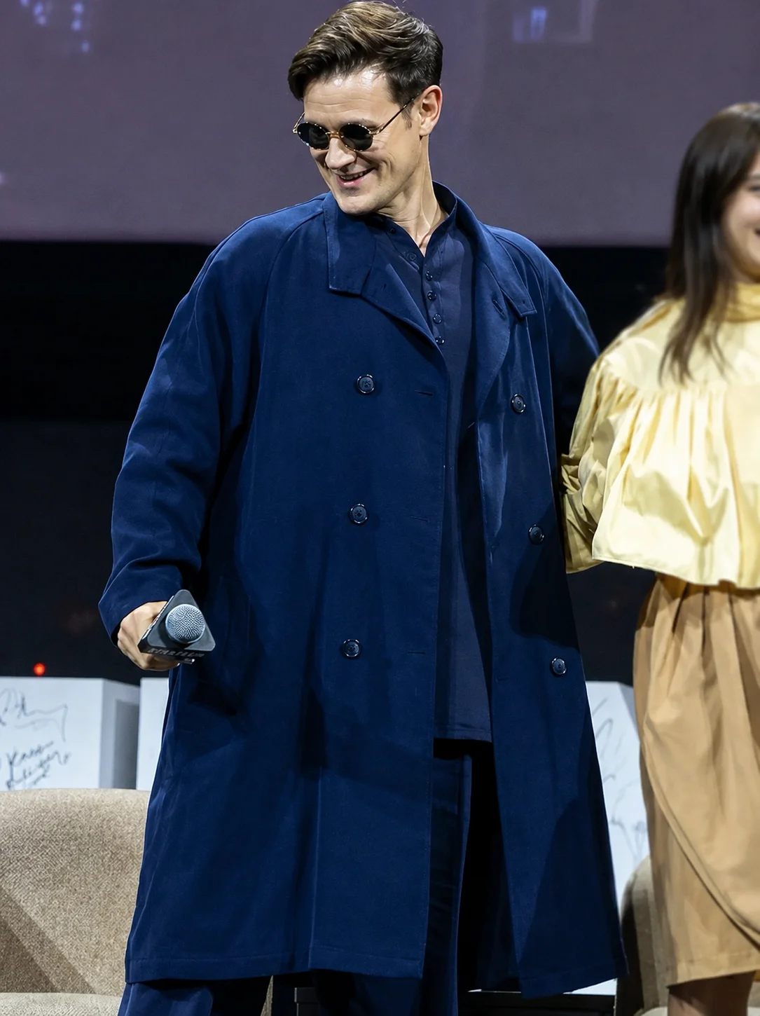 Matt Smith Wool Blue Coat