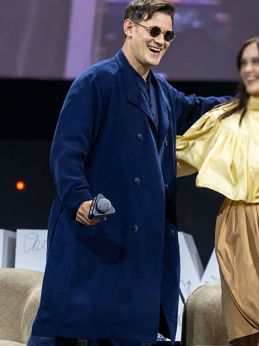 Matt Smith Wool Blue Coat