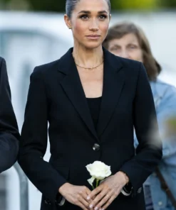 Meghan Markle Geneva 2026 Black Blazer