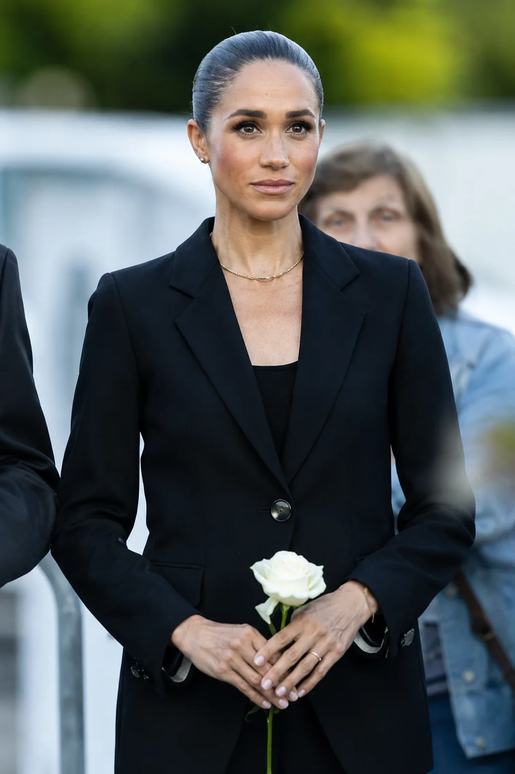 Meghan Markle Geneva 2026 Black Blazer