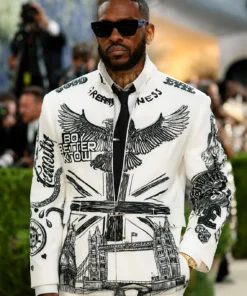 Met Gala 2026 Skepta Tattooed Jacket