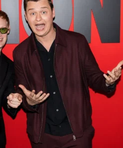 Michael Johnston Obsession Maroon Jacket