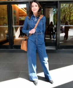 NYC 2026 Christa Miller Denim Jumpsuit