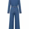 NYC 2026 Christa Miller Denim Jumpsuit