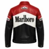 Marlboro Leather Biker Jacket