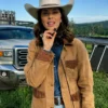 S19 Heartland Brown Michelle Morgan Work Jacket