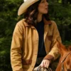 S19 Heartland Brown Michelle Morgan Work Jacket