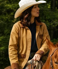 S19 Heartland Brown Michelle Morgan Work Jacket