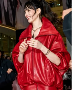 Seoul Premiere Devil Wears Prada 2 Red Jacket