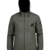 Snap On Hooded Green Jacket