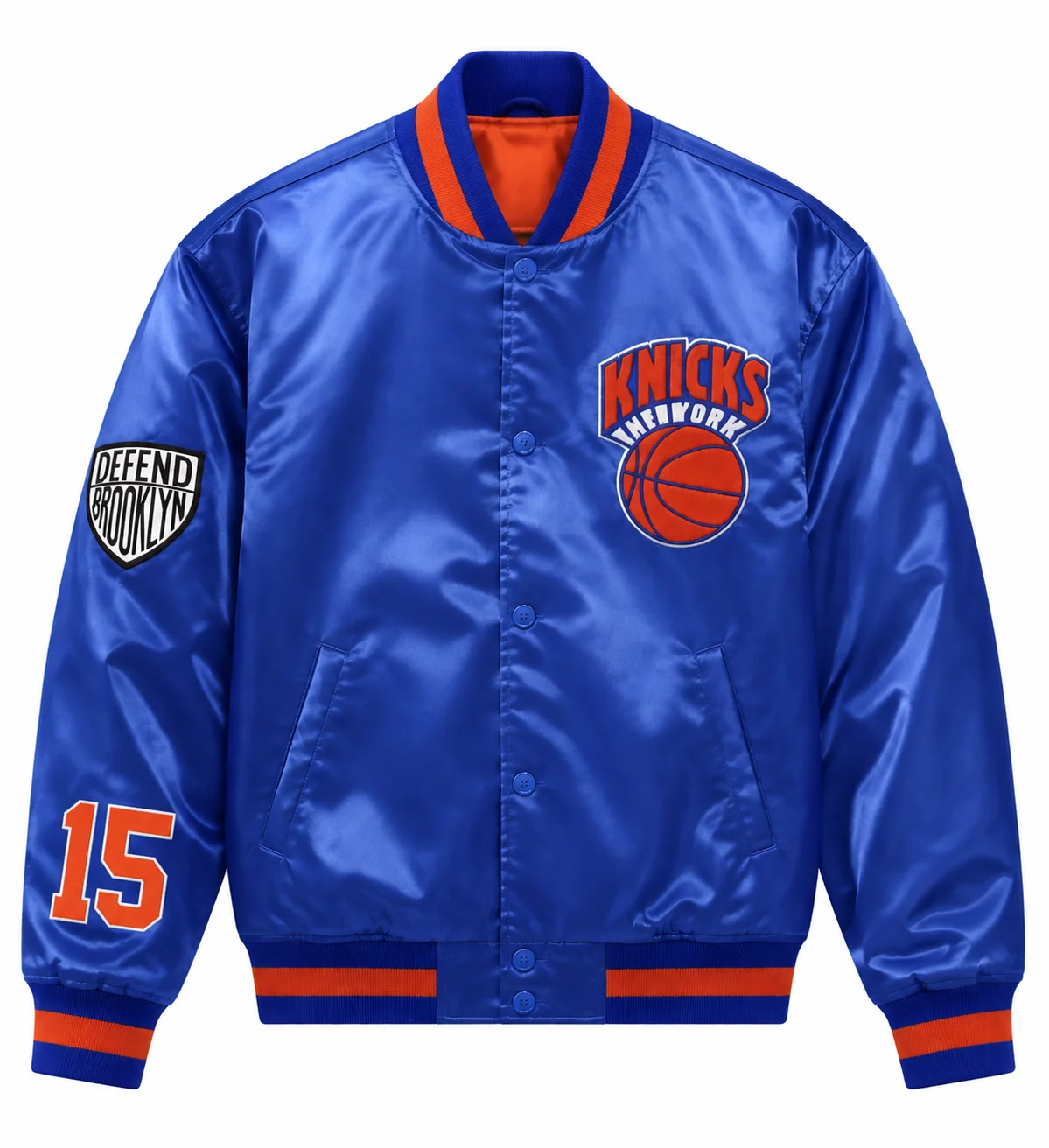 Spike Lee Ben’s Chili Bowl U Street Reopening Knicks Bomber Jacket
