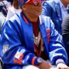 Spike Lee Ben’s Chili Bowl U Street Reopening Knicks Bomber Jacket