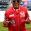 Spike Lee New York Yankees Red Bomber Jacket