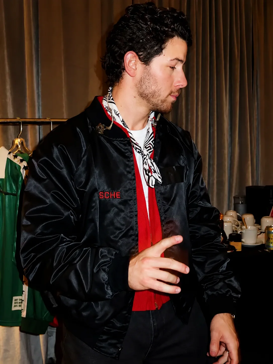 Tecate Emblema Nick Jonas 2026 Black Jacket