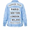 The Valley Persian Style Mercedeh Javid Patchwork Denim Jacket