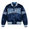 Women’s Cropped Spelman College Blue Jacket