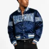 Women’s Cropped Spelman College Blue Jacket