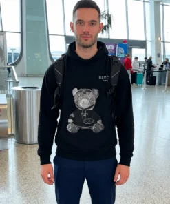 90 Day Diaries S8 Teddy Bear Black Hoodie