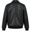 Abby Chilukuri Not Suitable for Work Black Leather Jacket