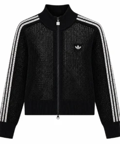 Adidas Firebird Knitted Crochet Track Jacket