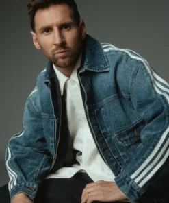 Adidas x Messi Kith Football Denim Jacket