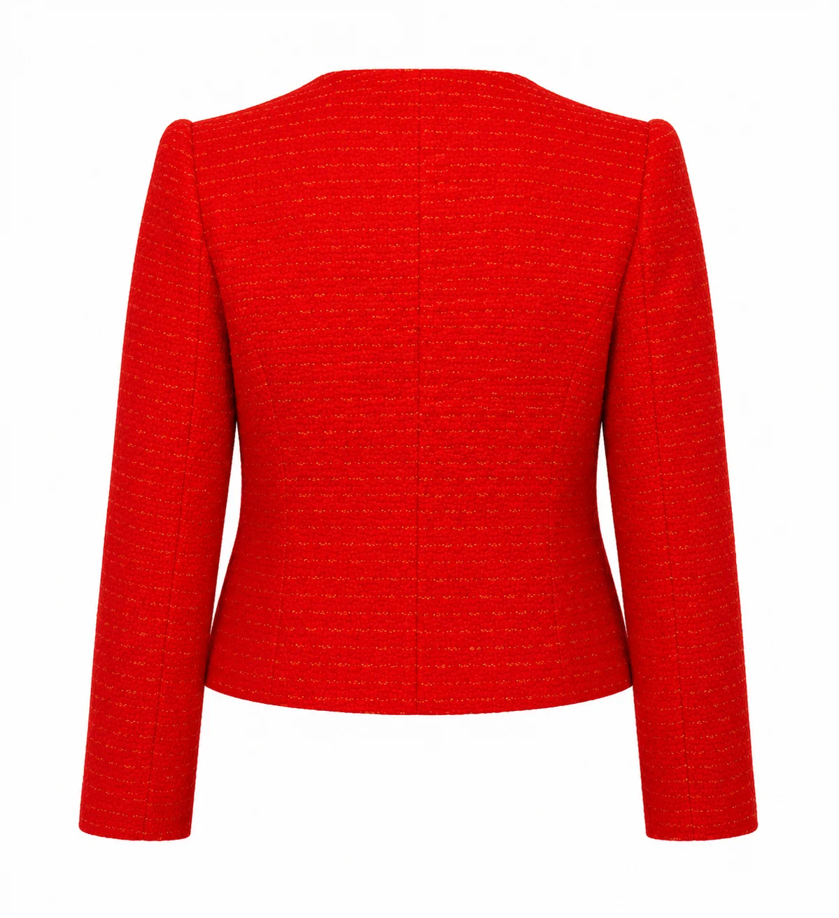 Ainsley Earhardt Fox And Friends 2026 Metallic Tweed Jacket