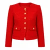 Ainsley Earhardt Fox And Friends 2026 Metallic Tweed Jacket