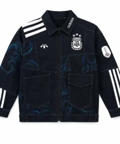 Argentina World Cup Denim Sports Jacket